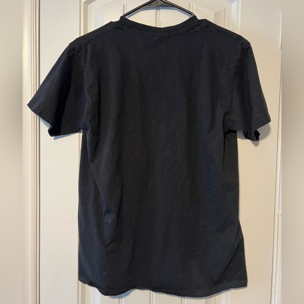 NWOT! Reproduction Acronym Blame Black T-Shirt with Bold White Print - Picture 2 of 3